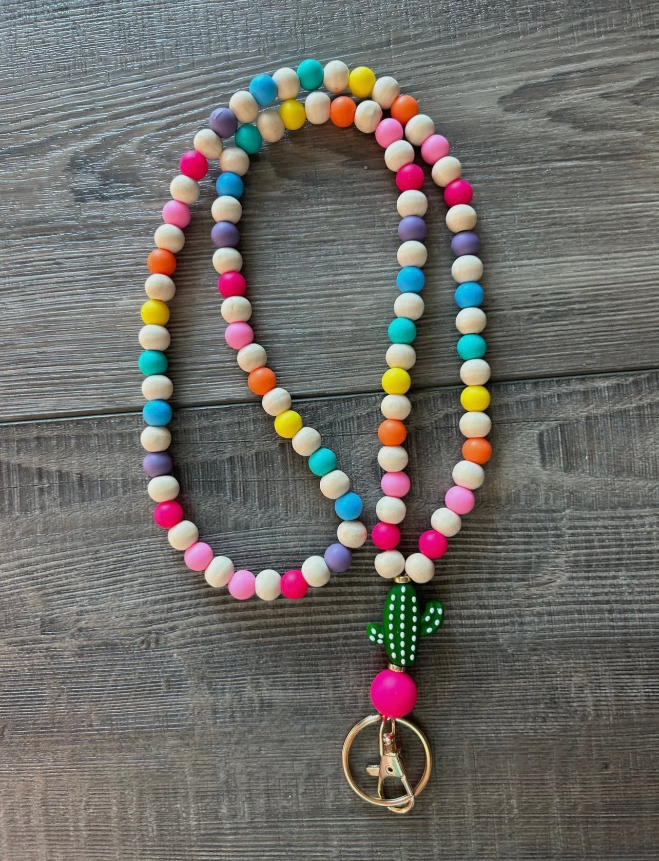 Cutie Cactus Lanyard