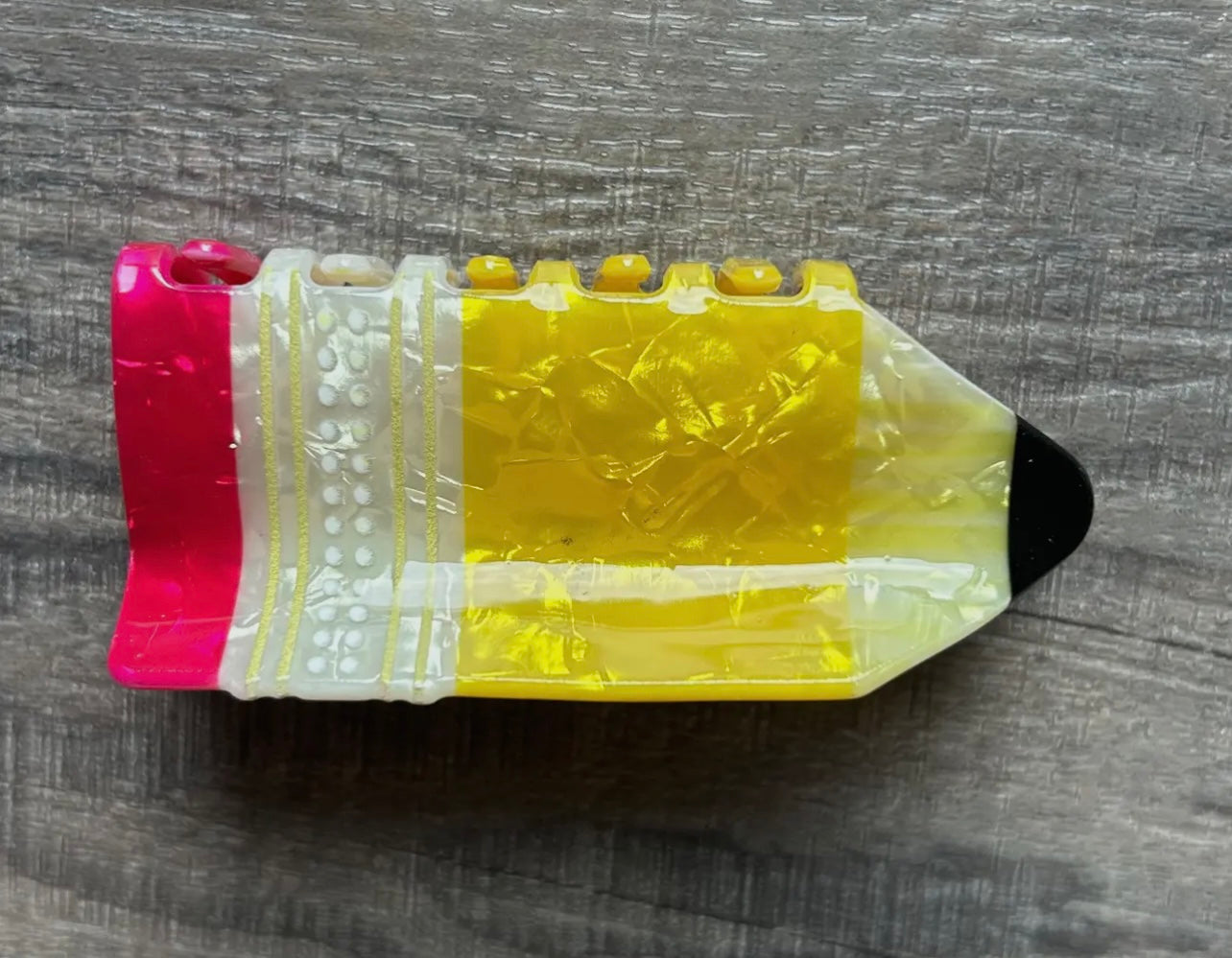 School Supplies Claw Clip