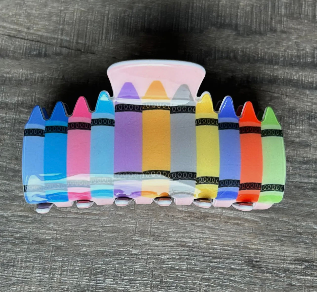 School Supplies Claw Clip