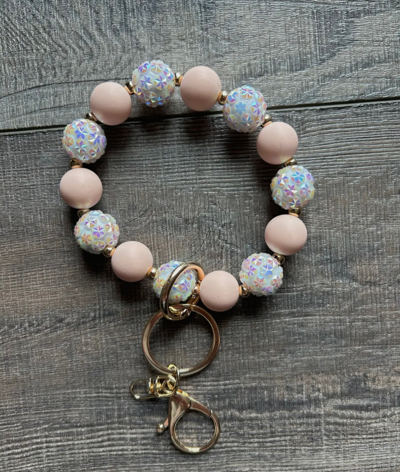 Pretty in Peach Wristlet