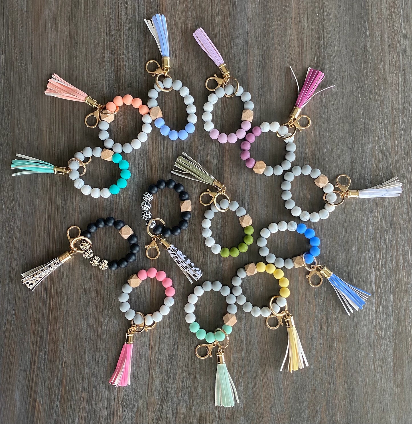 Silicone Bead Wristlet