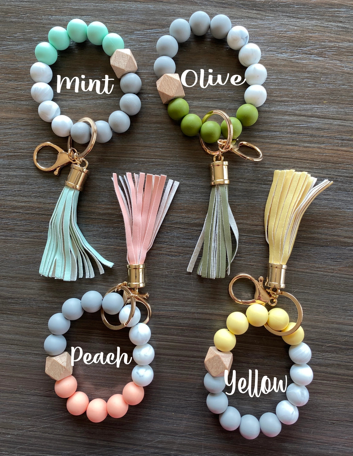 Silicone Bead Wristlet