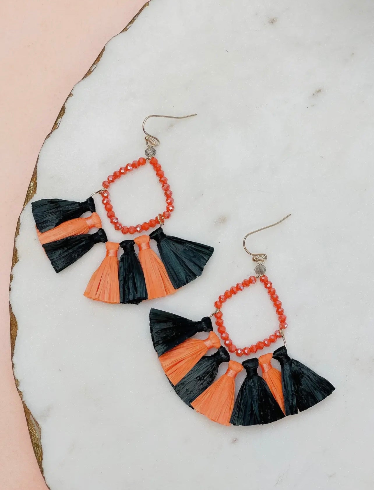 Halloween Tassel Earrings
