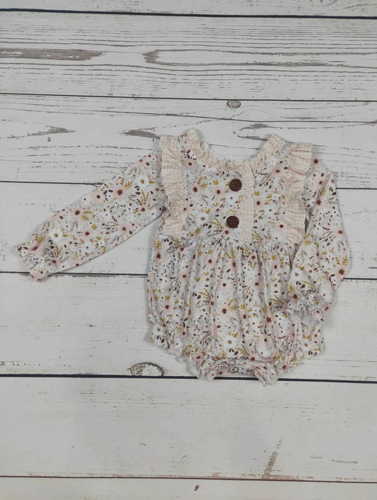 Rustic Ruffle Baby Bubble