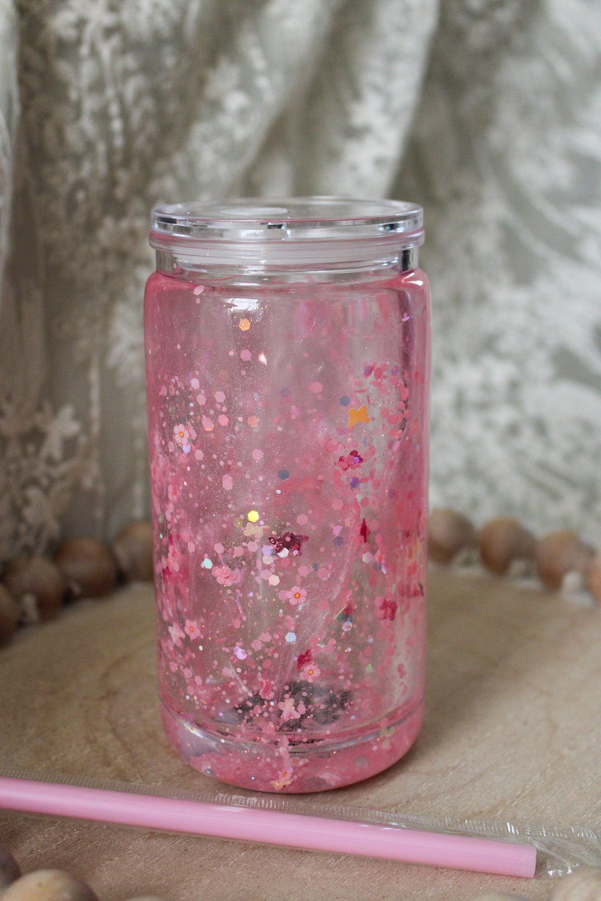 Butterfly Garden Lava Drip Cup
