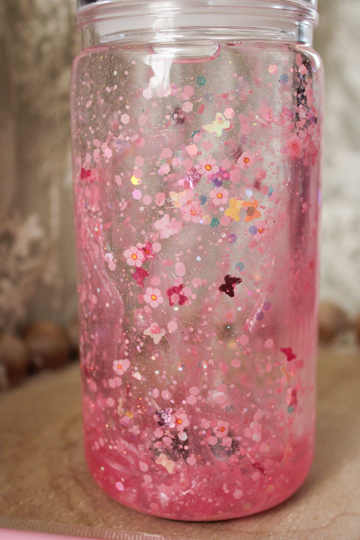 Butterfly Garden Lava Drip Cup