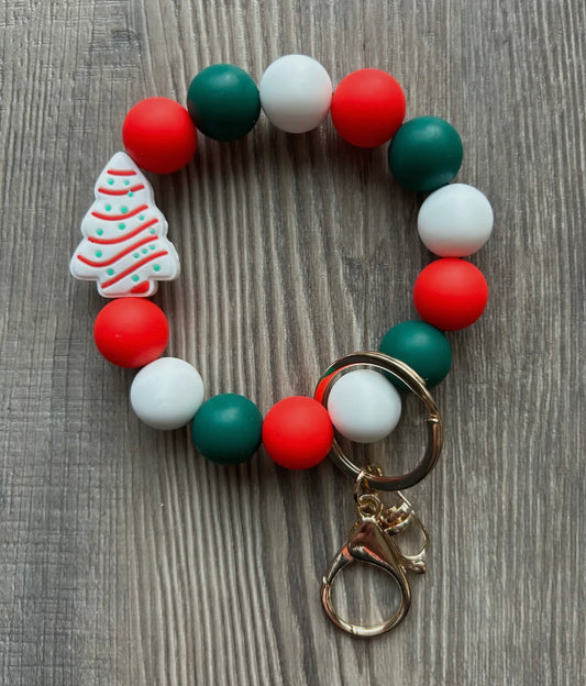 Christmas Cake Wristlet