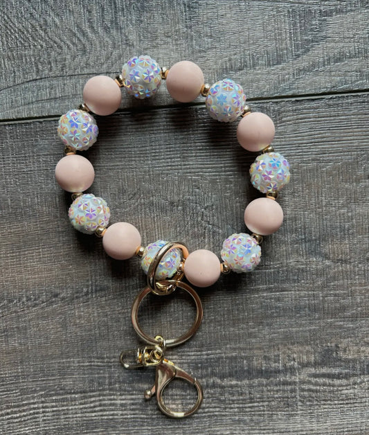Pretty in Peach Wristlet