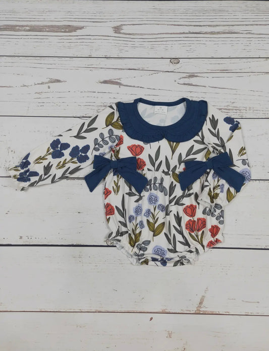 Floral and Bow Bubble