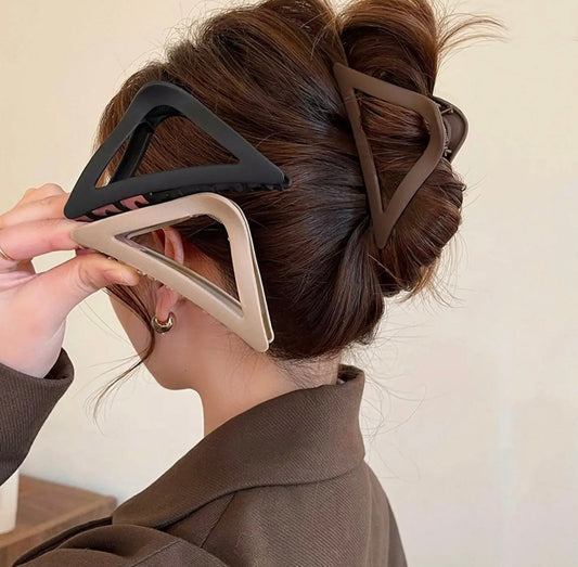 Large Triangle Hair Claw Clip