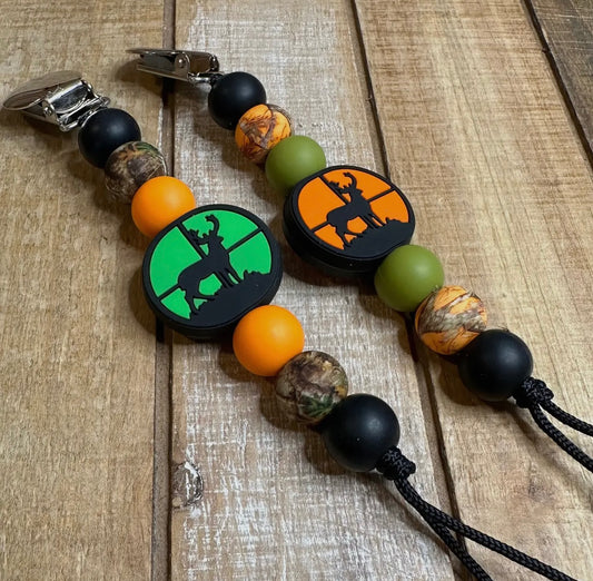 Big Buck Pacifier Clip