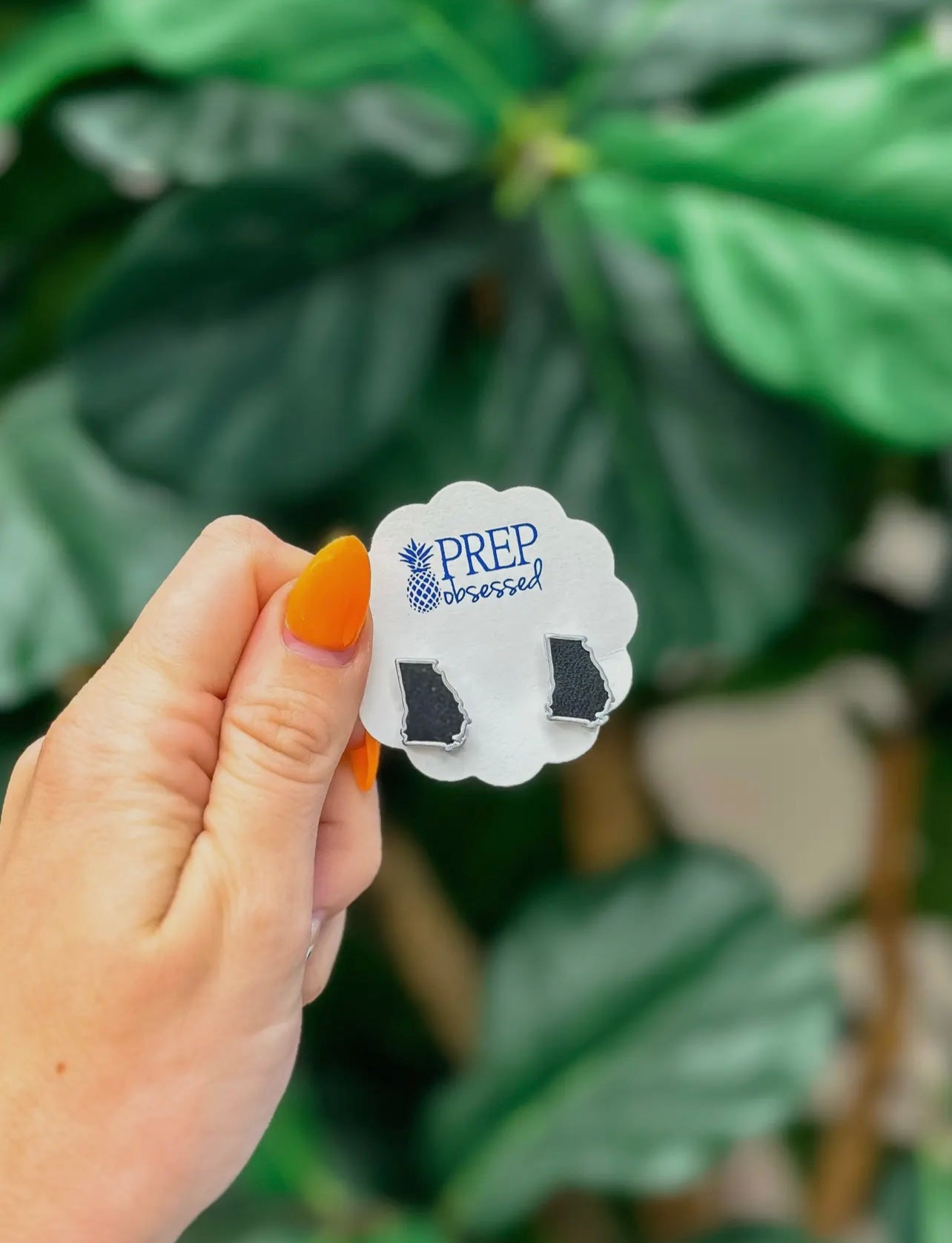 State of Georgia Stud Earrings