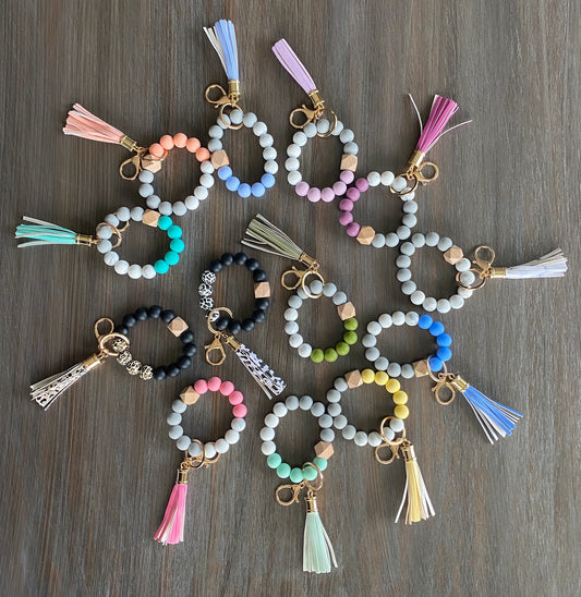 Silicone Bead Wristlet